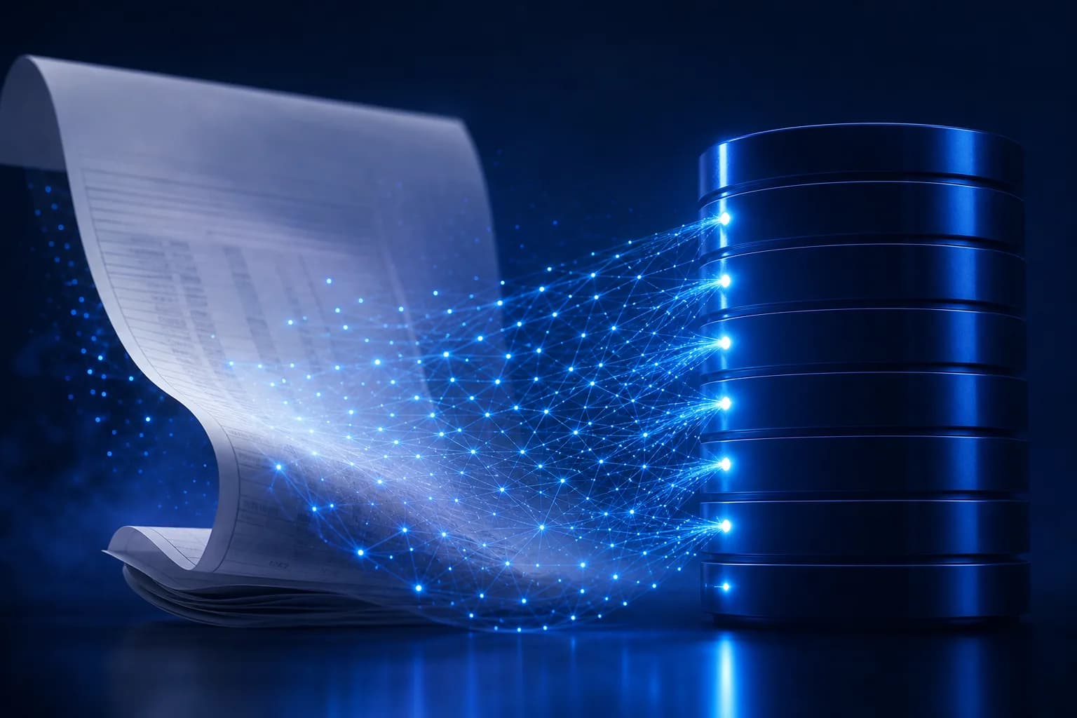 FlowParse converting a PDF bank statement into a file that imports into Exact Online