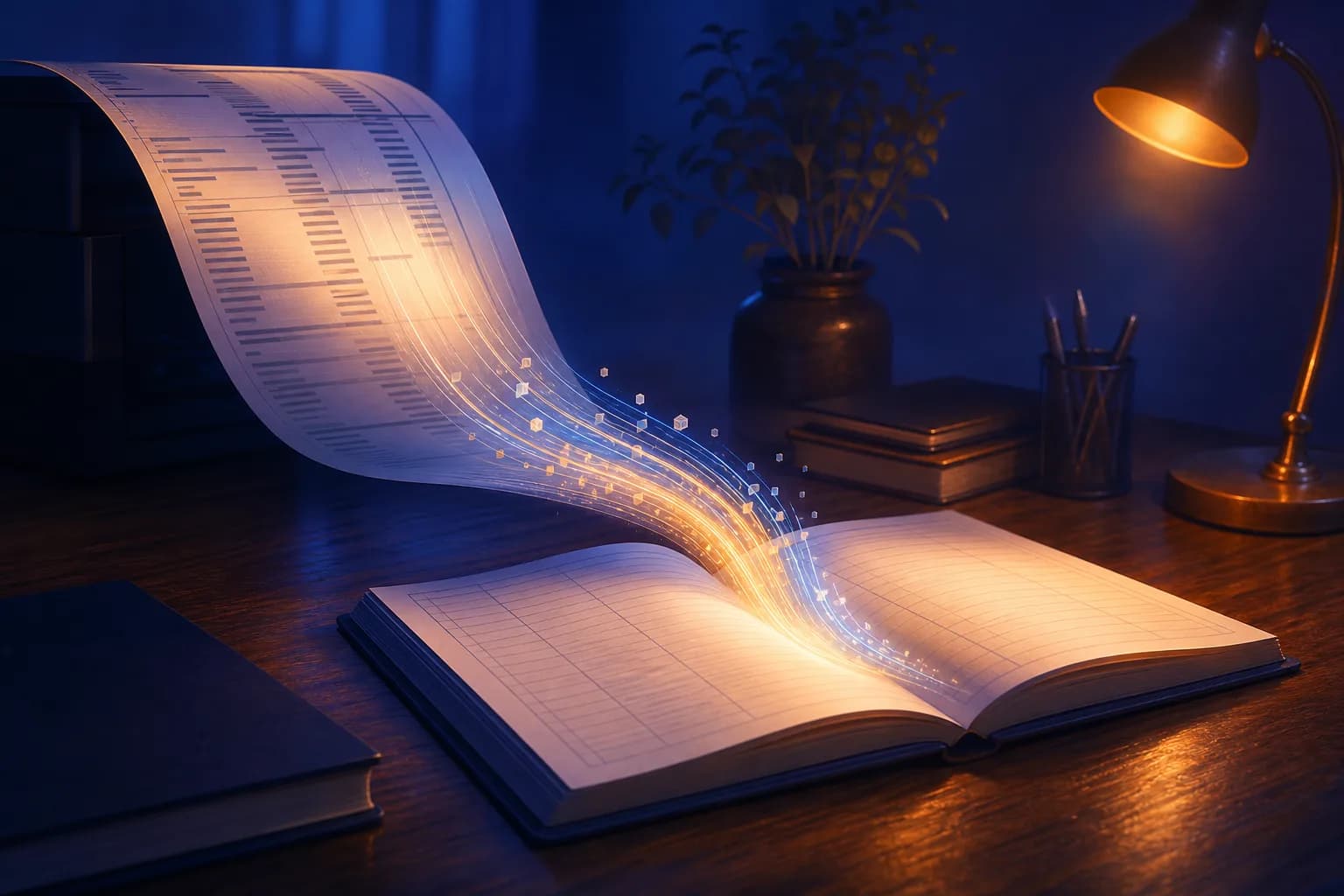 FlowParse converting a PDF bank statement into a file that imports into Holded