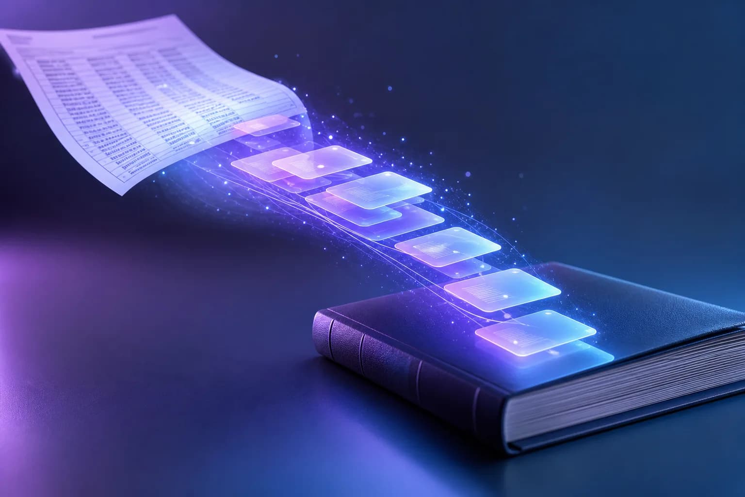 FlowParse converting a PDF bank statement into a file that imports into MYOB
