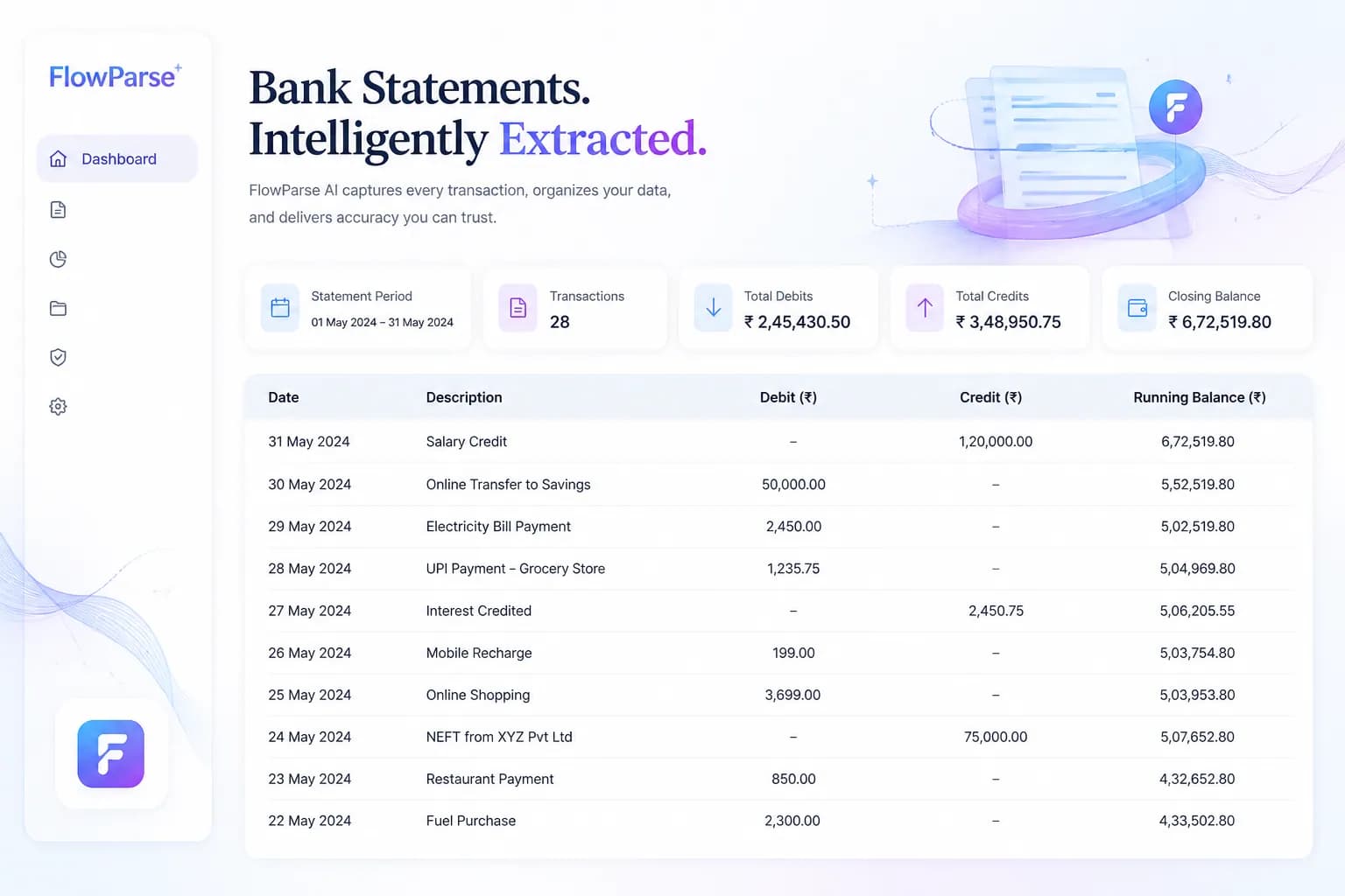 Recording bank fees and interest as adjustments in the books