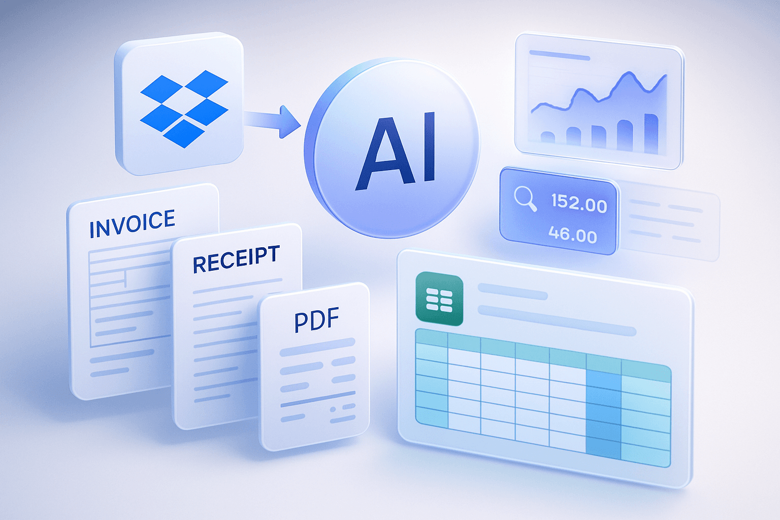 Automate Dropbox document processing with ParseFlow AI