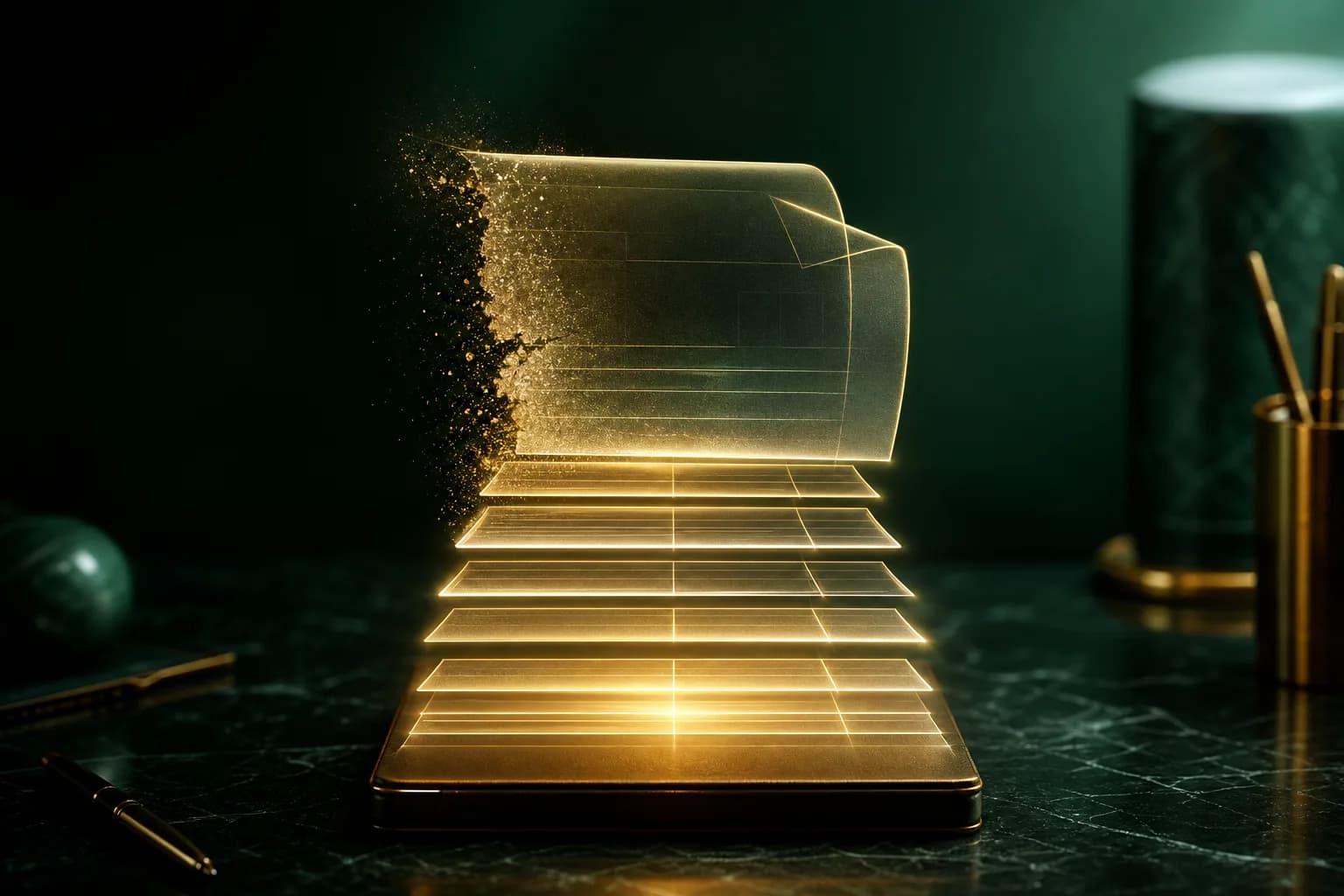 Een inkoopfactuur die wordt omgezet in een gestructureerde boeking