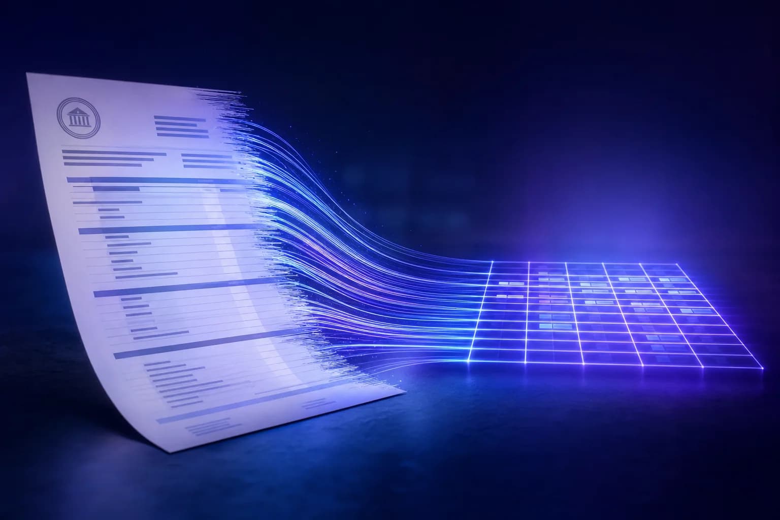 Een PDF-bankafschrift omgezet naar een schone Excel-tabel
