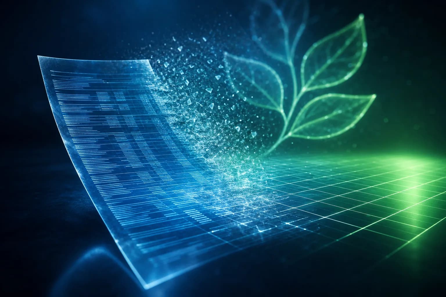 Several differently formatted cannabis banking statements resolving into one structured spreadsheet