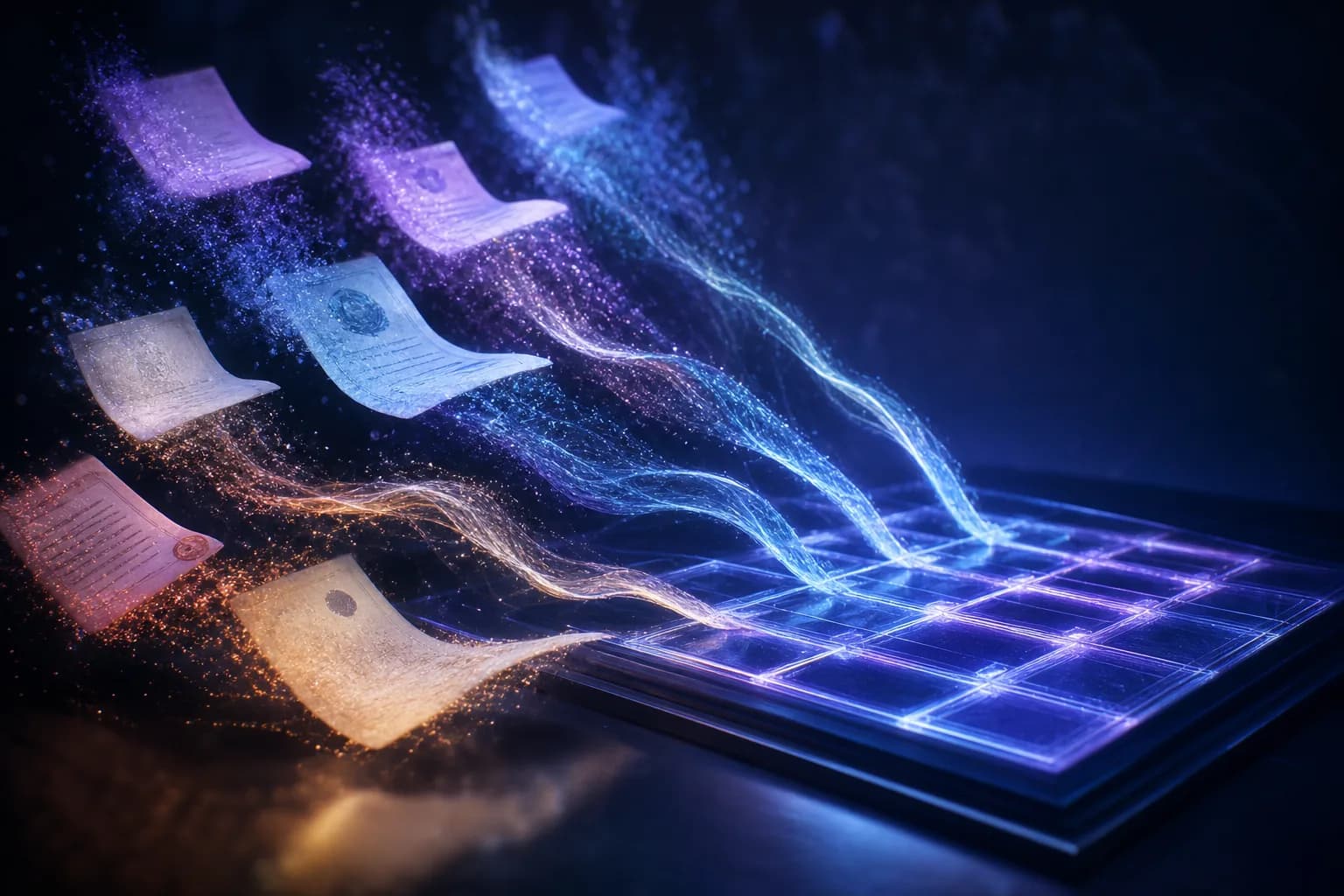 Fatture intra UE in formati diversi convertite in un foglio Excel ordinato