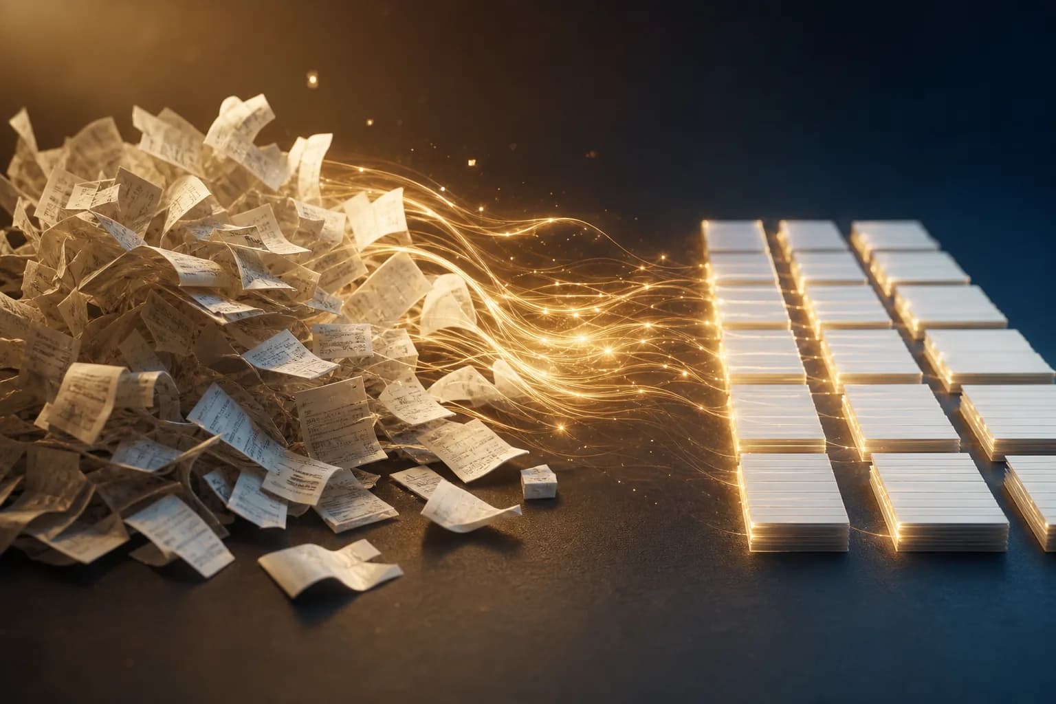 Digitizing receipts for bookkeeping, step by step