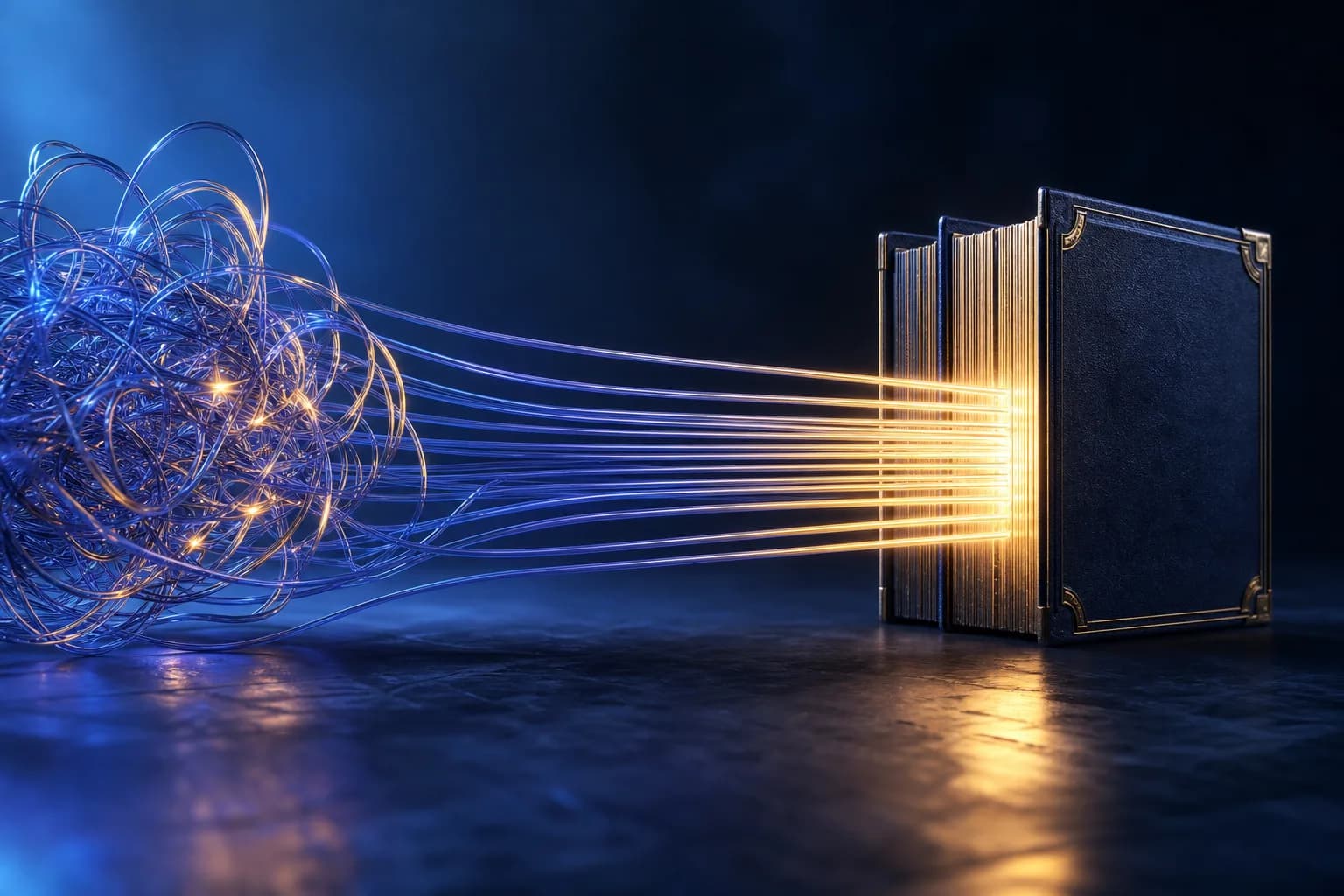 Tangled bank import transactions being untangled into a clean QuickBooks import