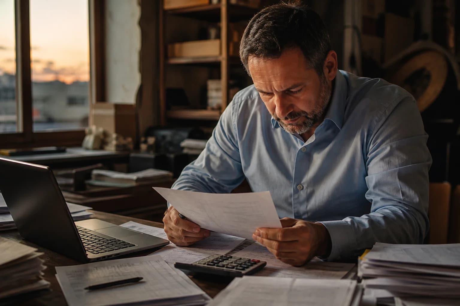 A stacked MCA bank statement read and separated into individual position ledgers