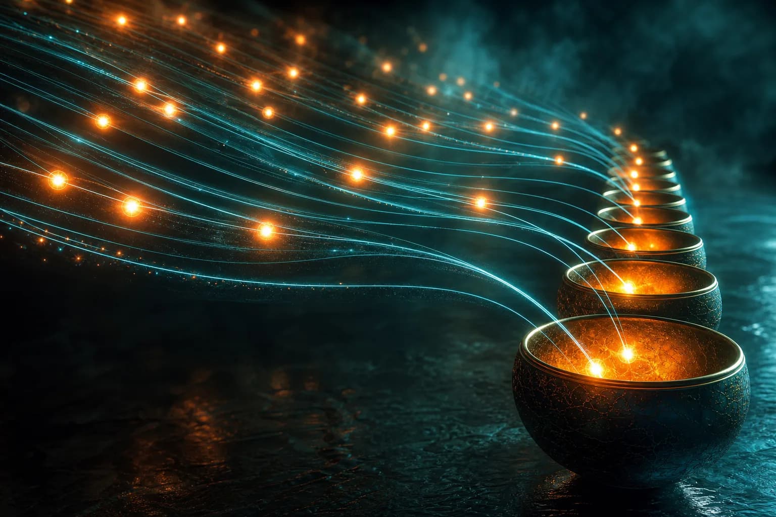 A usage-based invoice matched line by line to its bank payout