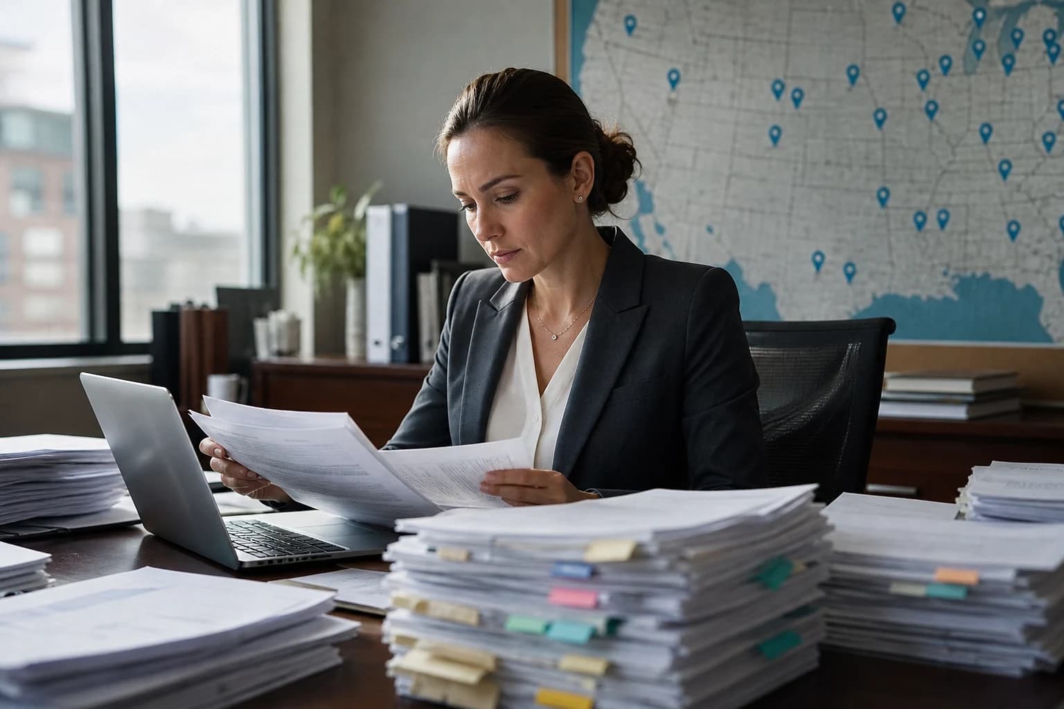 Bank statements from many practice locations read and structured into one consolidated view