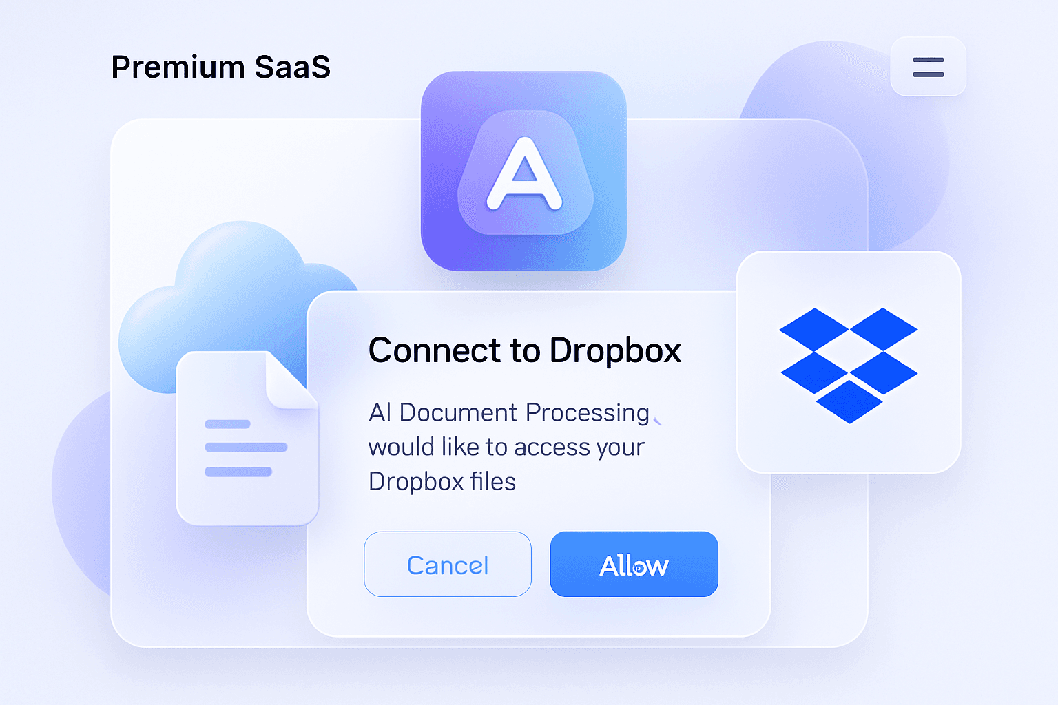 Securely connecting Dropbox via OAuth