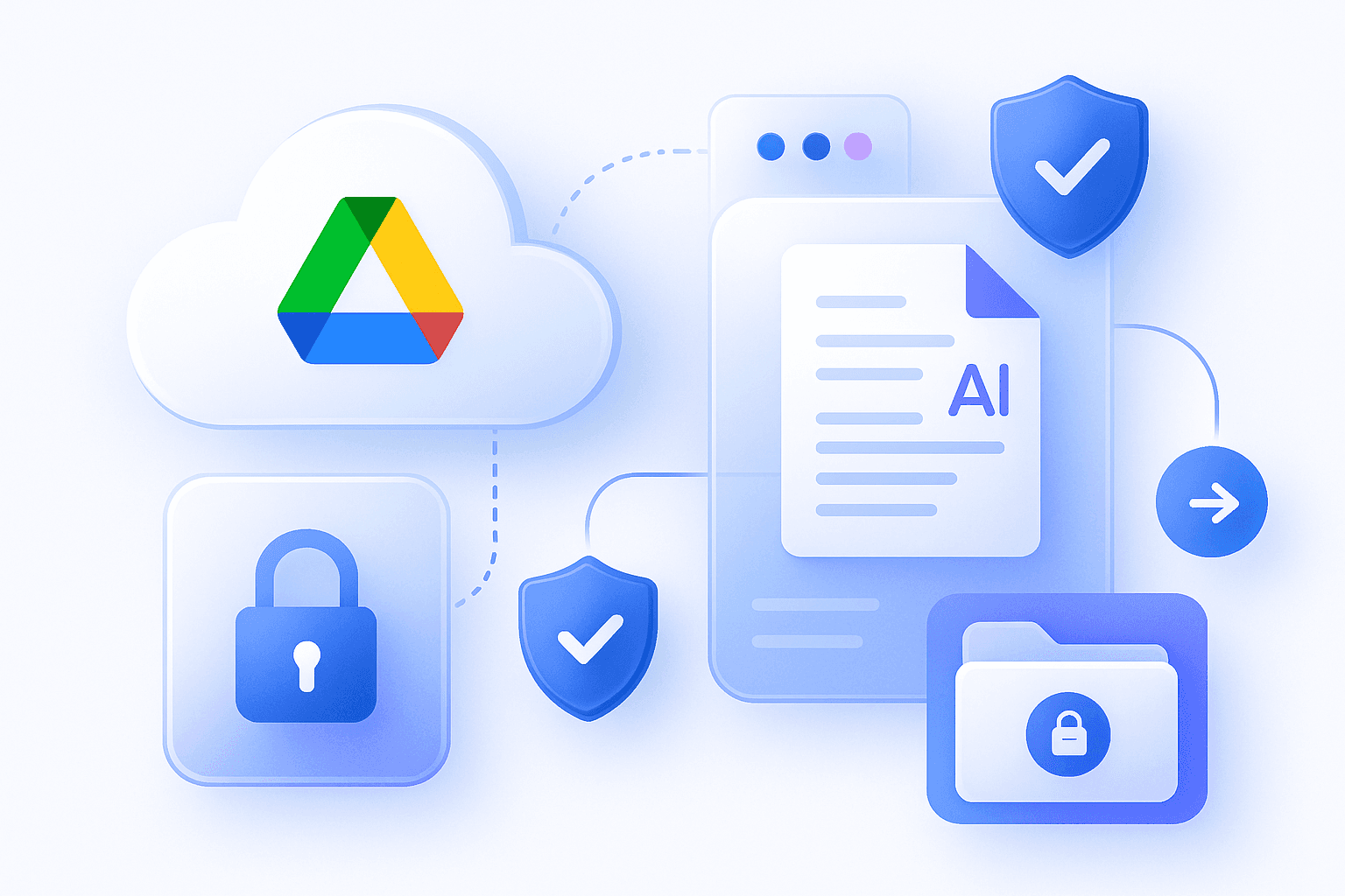 Enterprise-grade secure Google Drive integration with OAuth.