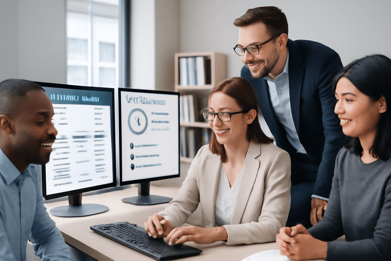 Modern finance operations team using AI invoice validation best practices
