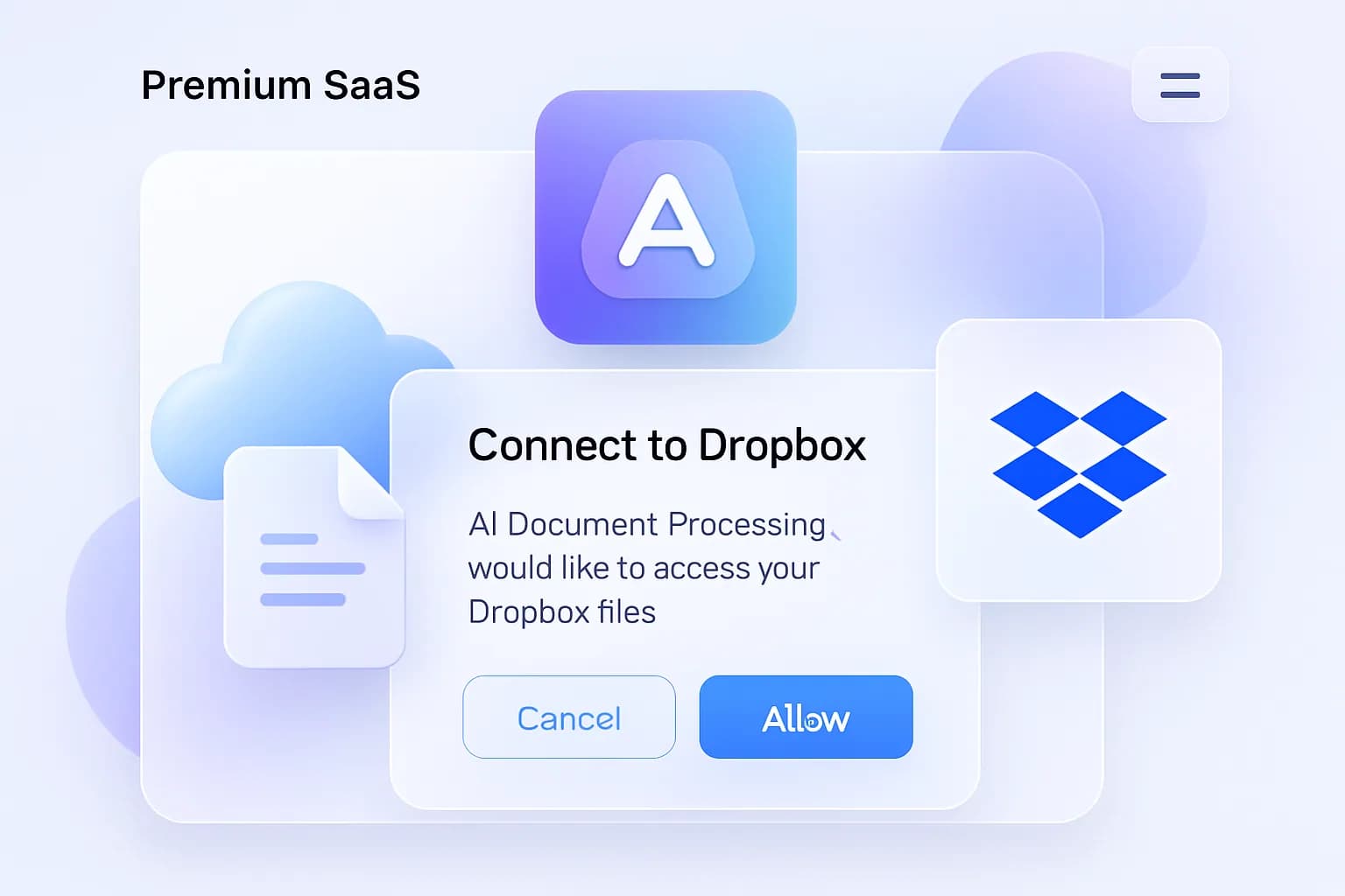 Securely connecting Dropbox via OAuth