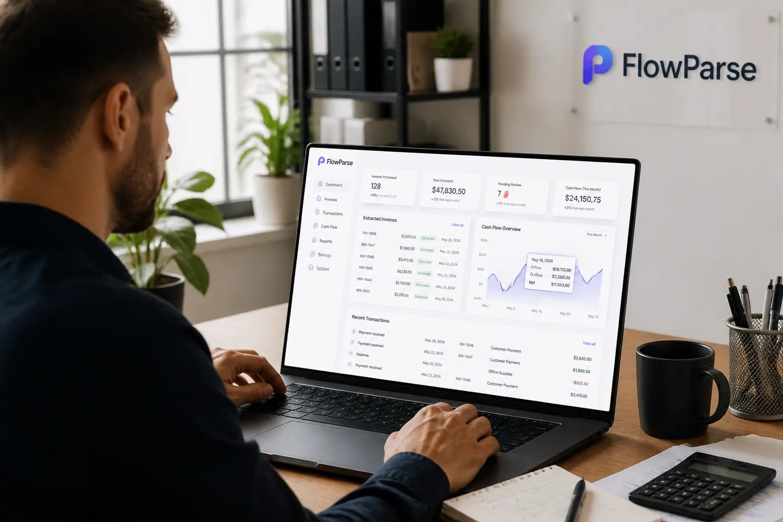 Real-world small businesses scenarios with FlowParse AI